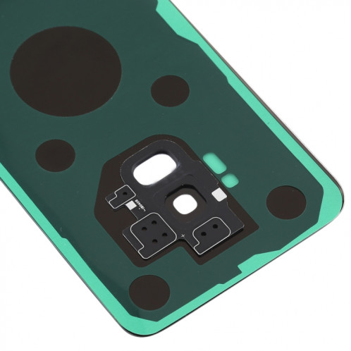 Coque arrière de batterie pour Galaxy S9 avec objectif d'appareil photo (noir) SH70BL1803-06