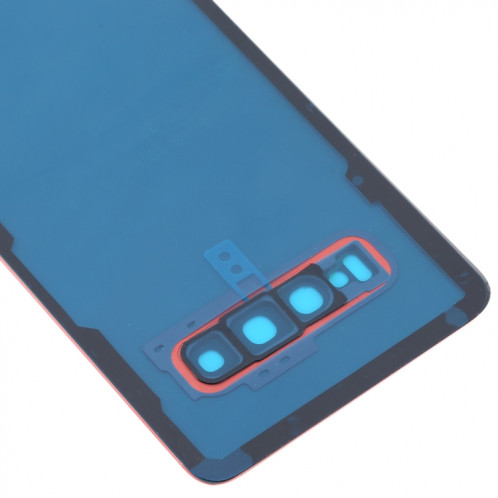 Coque arrière de batterie pour Galaxy S10 avec objectif d'appareil photo (rose) SH72FL1824-06