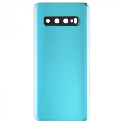 Coque arrière de batterie pour Galaxy S10 avec objectif d'appareil photo (vert) SH72GL655-06