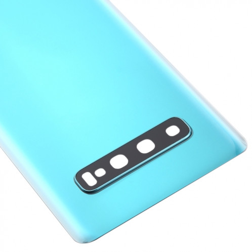 Coque arrière de batterie pour Galaxy S10 avec objectif d'appareil photo (vert) SH72GL655-06