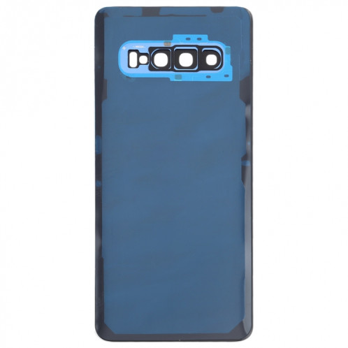 Coque arrière de batterie pour Galaxy S10 avec objectif d'appareil photo (bleu) SH72LL732-06