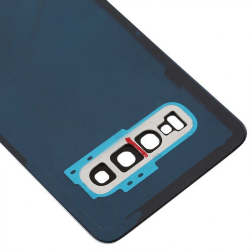 Coque arrière de batterie pour Galaxy S10 avec objectif d'appareil photo (blanc) SH72WL469-06