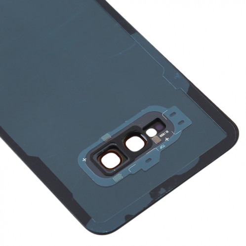 Coque arrière de batterie pour Galaxy S10e avec objectif d'appareil photo (noir) SH74BL925-06