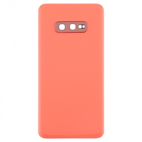 Coque arrière de batterie pour Galaxy S10e avec objectif d'appareil photo (rose) SH74FL1327-06