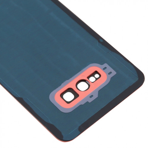 Coque arrière de batterie pour Galaxy S10e avec objectif d'appareil photo (rose) SH74FL1327-06