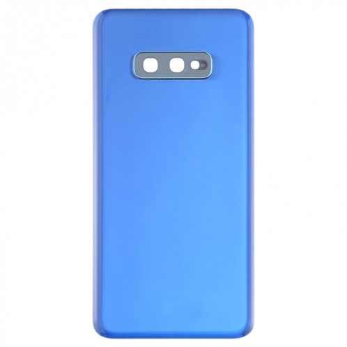 Coque arrière de batterie pour Galaxy S10e avec objectif d'appareil photo (bleu) SH74LL196-06