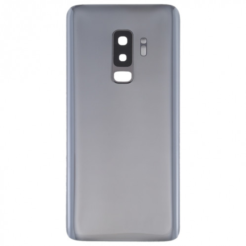 Coque arrière de batterie pour Galaxy S9+ avec objectif d'appareil photo (gris) SH76HL969-06