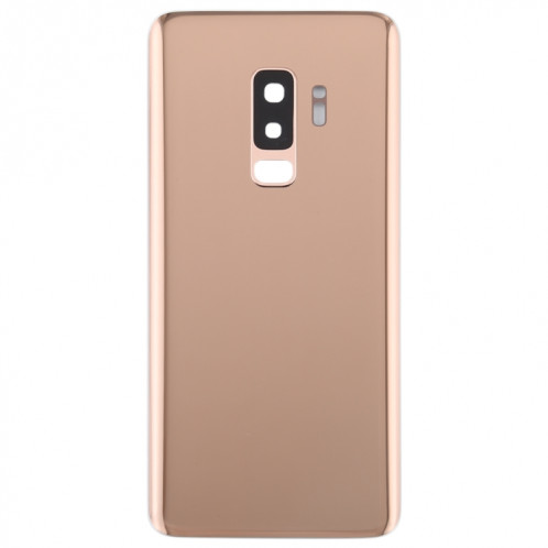 Coque arrière de batterie pour Galaxy S9+ avec objectif d'appareil photo (or) SH76JL1124-06