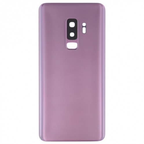 Coque arrière de batterie pour Galaxy S9+ avec objectif d'appareil photo (violet) SH76PL1663-06