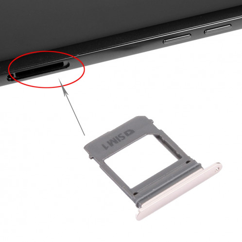 iPartsAcheter pour Samsung Galaxy A5 (2017) / A520 & A7 (2017) / A720 Carte SIM + Bac Micro SD (Or) SI956J1160-05
