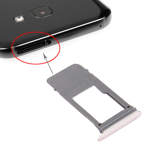 iPartsAcheter pour Samsung Galaxy A5 (2017) / A520 & A7 (2017) / A720 Carte SIM + Bac Micro SD (Or) SI956J1160-05