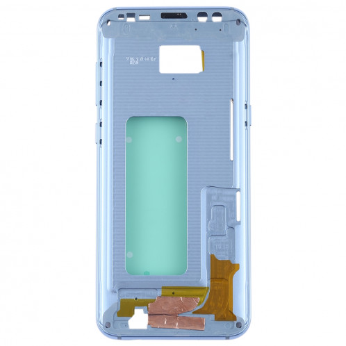 Cadre médian pour Galaxy S8 + / G9550 / G955F / G955A (bleu) SH964L698-06