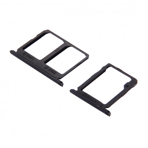 iPartsAcheter pour Samsung Galaxy C9 Pro / C9000 Carte SIM Plateau + Micro SD Carte Plateau (Noir) SI970B1887-05