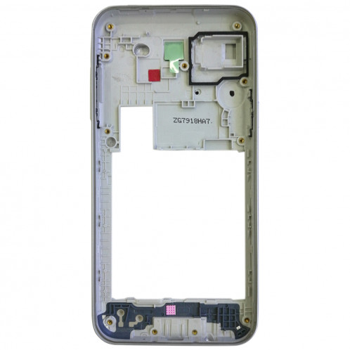 Cadre de logement arrière pour Galaxy J3 Emerge / J327 (Argent) SH002S371-06