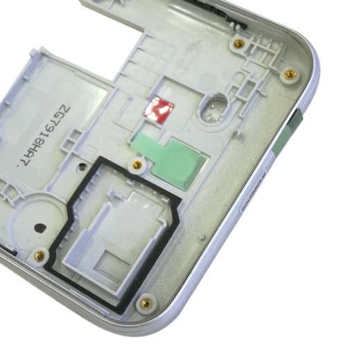 Cadre de logement arrière pour Galaxy J3 Emerge / J327 (Argent) SH002S371-06