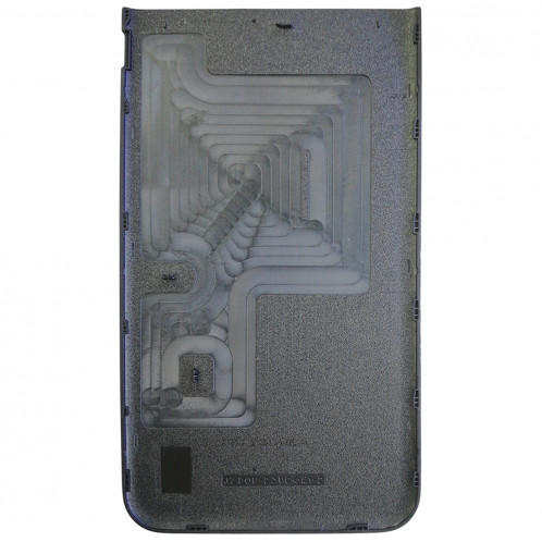 Couverture arrière pour Galaxy J7 V / J727V (Verizon) (Gris) SH04BL1003-06