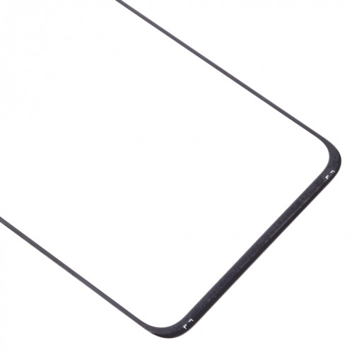 Pour lentille en verre extérieure de l'écran avant du Galaxy A70 (noir) SH026B1519-06