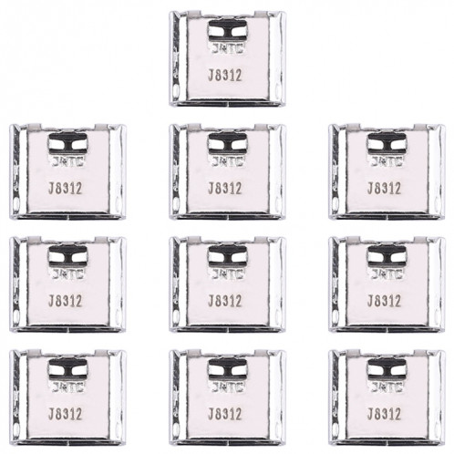 Pour Galaxy C9000 / C5 Pro / C9 Pro 10pcs connecteur de port de charge SH1067712-05