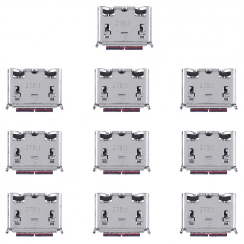 Connecteur de port de charge 10 PCS pour Galaxy S2 / i9100 SH10771864-05