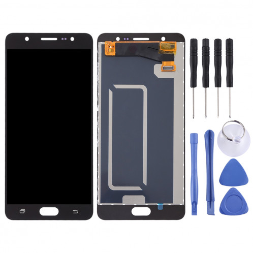 Écran LCD et numériseur Assemblée complète pour Galaxy J7 Max / G615 (Noir) SH78BL1541-06