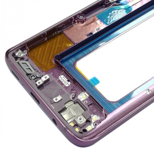 Pour Galaxy S9+ G965F, G965F/DS, G965U, G965W, G9650 cadre central (violet) SH174P1978-06