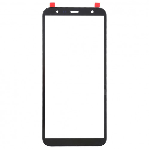 Écran avant lentille en verre pour Galaxy J4 + / J6 + / J610 (noir) SH176B1157-06