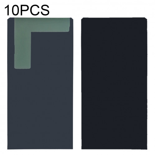 10 PCS LCD autocollants de dos de numériseur pour Galaxy A8 + (2018), A730F, A730F / DS SH11961334-03