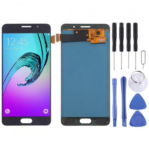Ecran LCD et assemblage complet du numériseur (matériau TFT) pour Galaxy A5 (2016) / A510 (Noir) SH35BL289-06