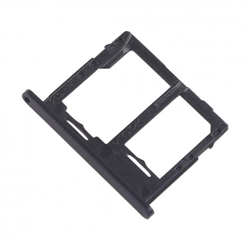 Bac à carte SIM + bac à carte Micro SD pour Galaxy Tab A T595 10,5 pouces (version 4G) (Noir) SH236B726-04