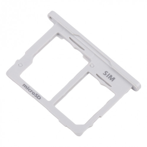 Pour Galaxy Tab A 10,5 pouces T595 4G ​​Plateau de carte SIM + Plateau de carte Micro SD (Blanc) SH236W1014-04