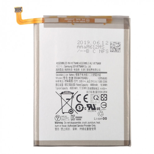 Batterie de remplacement pour téléphone portable 4400mAh pour Galaxy A70 SH12961242-04