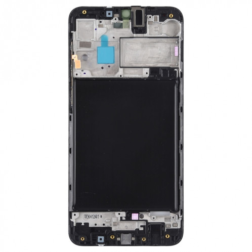 Pour Galaxy A10 Front Housing LCD Frame Bezel Plate (Noir) SH327B26-06