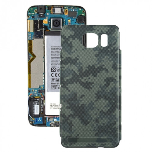 Pour coque arrière de batterie active Galaxy S7 (camouflage) SH28AL502-06