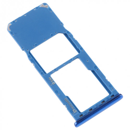 Pour Galaxy A7 (2018) / A750F Plateau de carte SIM + Plateau de carte Micro SD (Bleu) SH336L1085-05