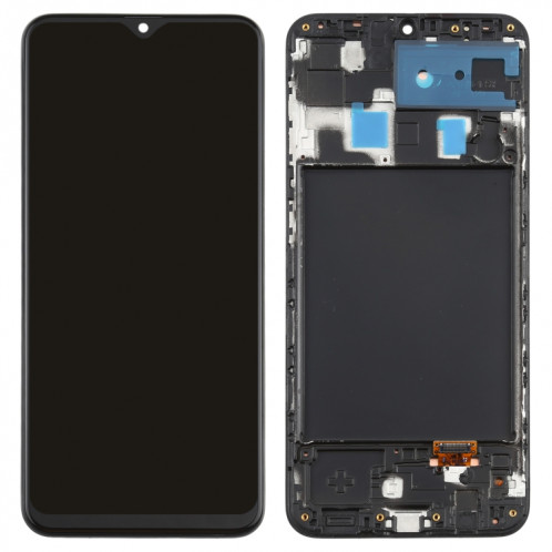 Écran LCD Super AMOLED d'origine pour assemblage complet de numériseur Galaxy A20 avec cadre SH1351243-06