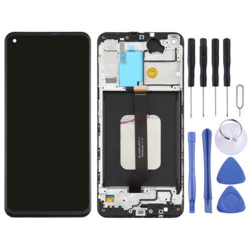 Écran LCD TFT PLS d'origine pour assemblage complet de numériseur Galaxy M40 avec cadre SH13541380-06