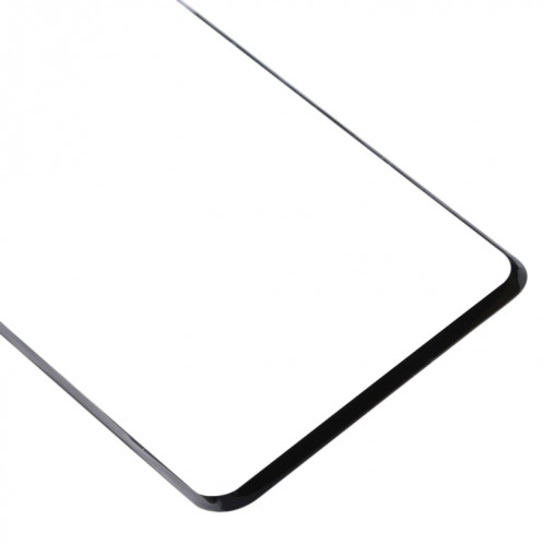 Pour Galaxy S10 5G Lentille en verre extérieure de l'écran avant (noir) SH356B940-06