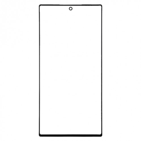 Pour Galaxy Note 10 Lentille en verre extérieure de l'écran avant (noir) SH357B1779-06