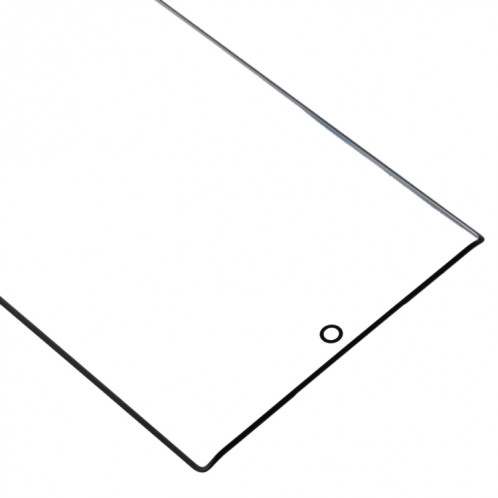 Pour Galaxy Note 10 Lentille en verre extérieure de l'écran avant (noir) SH357B1779-06