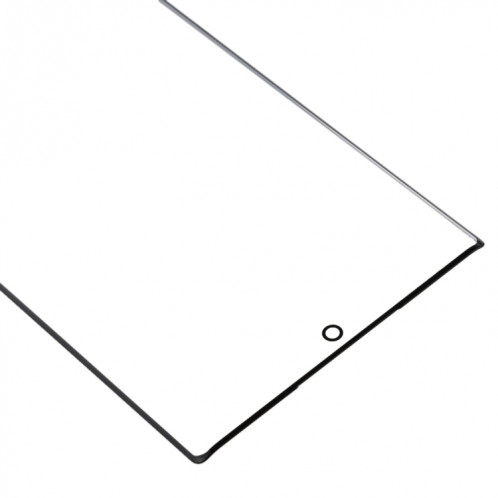 Pour Galaxy Note 10 + Lentille en verre extérieure de l'écran avant (noir) SH358B1140-06