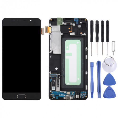 Écran LCD TFT pour Galaxy A5 (2016) / A510F Digitizer Assemblage complet avec cadre (Noir) SH70BL1275-06