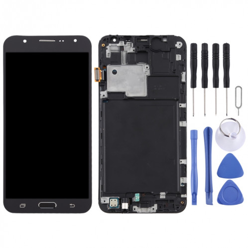 Écran LCD TFT pour Galaxy J7 (2015) / J700F Digitizer Assemblage complet avec cadre (Noir) SH71BL1021-06