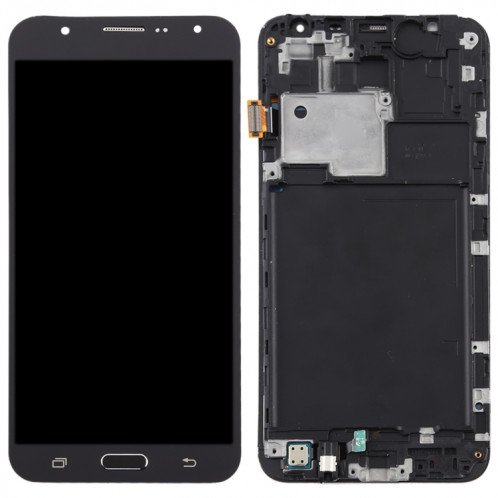 Écran LCD TFT pour Galaxy J7 (2015) / J700F Digitizer Assemblage complet avec cadre (Noir) SH71BL1021-06