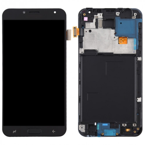 Écran LCD TFT pour Galaxy J4 J400F/DS Assemblage complet du numériseur avec cadre (Noir) SH72BL195-06