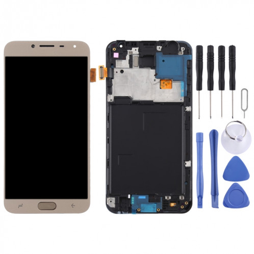 Écran LCD TFT pour Galaxy J4 J400F/DS Assemblage complet du numériseur avec cadre (Or) SH72JL1424-06