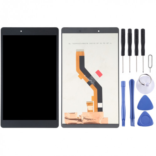 Écran LCD OEM pour Samsung Galaxy Tab A 8.0 (2019) SM-T290 (version WIFI) avec numériseur complet (noir) SH13781471-06