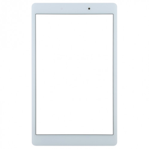 Pour Galaxy Tab A 8.0 (2019) SM-T290 (Version WIFI) Lentille extérieure en verre de l'écran avant (Blanc) SH383W935-06