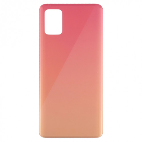 Pour le couvercle arrière de la batterie d'origine Galaxy A51 (rose) SH89FL498-06