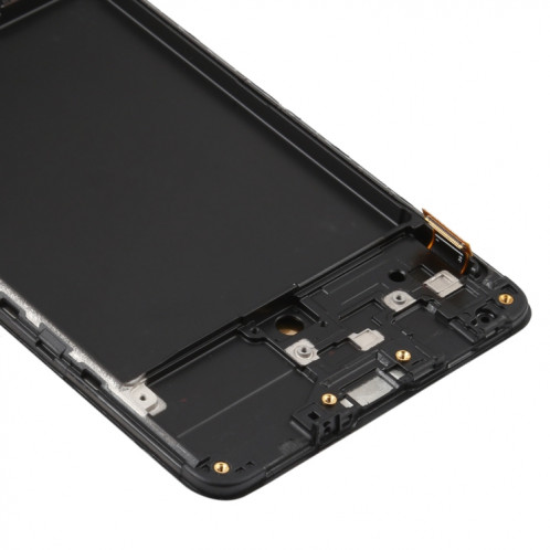 Écran LCD Super AMOLED d'origine pour Galaxy A71 Digitizer Assemblage complet avec cadre (Noir) SH426B1258-06