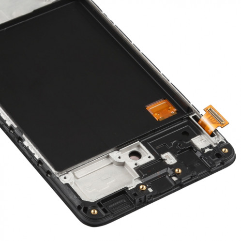 Écran LCD Super AMOLED d'origine pour Galaxy A51 4G Digitizer Full Assembly avec cadre (Noir) SH428B1347-06